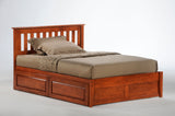 Rosemary Platform Bed Solid Hardwood