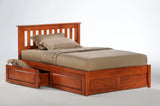 Rosemary Platform Bed Solid Hardwood